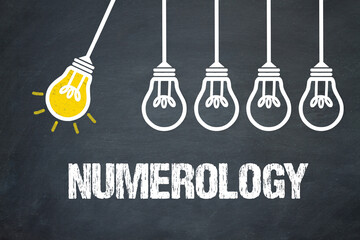Fototapeta premium Numerology 
