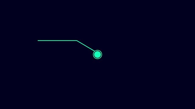 Hud callout rectangle text box animation. HUD graphics around the edges for use in movies, Technological HUD template callout. Motion graphics of hud callout icon. 4k video animation.