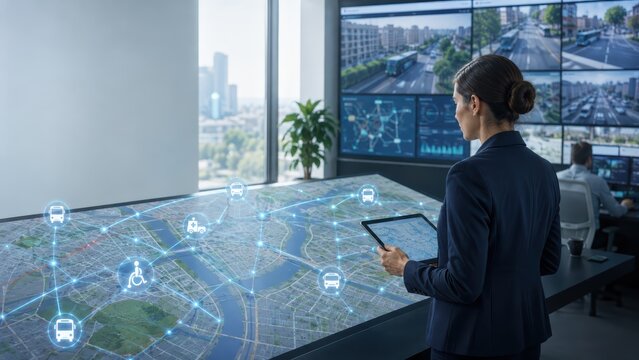 Smart Public Transport Coordination Center