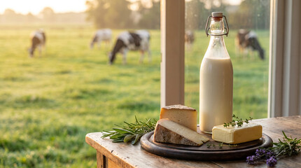 Obraz premium Leche fresca