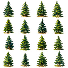 Obraz premium fir tree branches