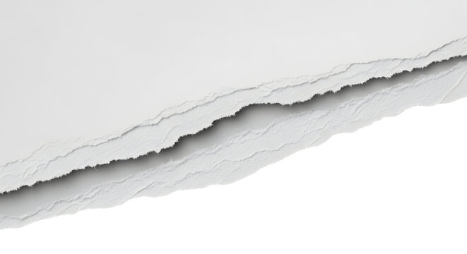 Torn paper edge against a black background a monochromatic photographic composition ripped tear fragmented