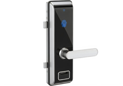 Modern electronic smart door lock with digital keypad