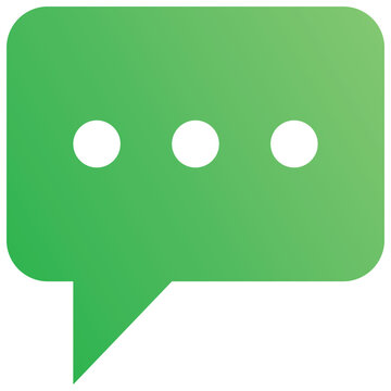 Gradient color illustration for Message