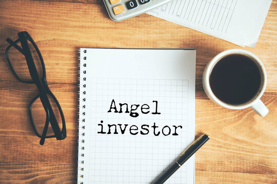 Business concept of angel investor