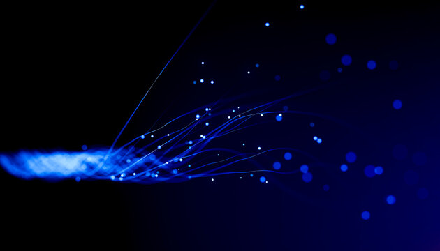 3D Neon Light Signal Path