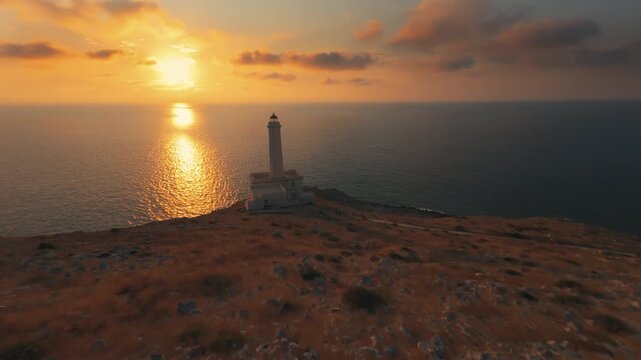Albeggio su Punta della Palacia - Otranto - Salento - Puglia