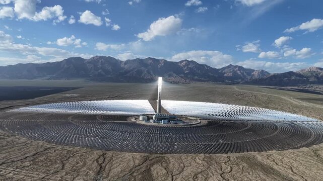 The Solar Oasis: A Hybrid CSP and PV Power Complex
