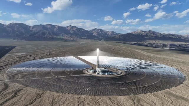 The Solar Oasis: A Hybrid CSP and PV Power Complex