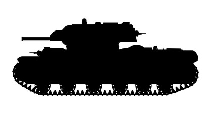 Obraz premium KV-1 with L-11 shadow