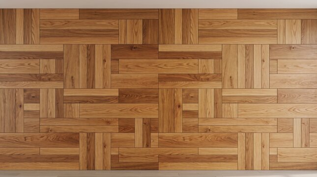Brown parquet wood floor tile timber plank geometric pattern background texture interior architecture flooring design layout
