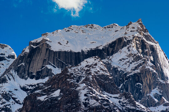 snow covered mountains Gilgit-Baltistan Pakistan 