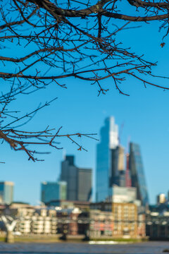 Defocus London City Skyline 2022