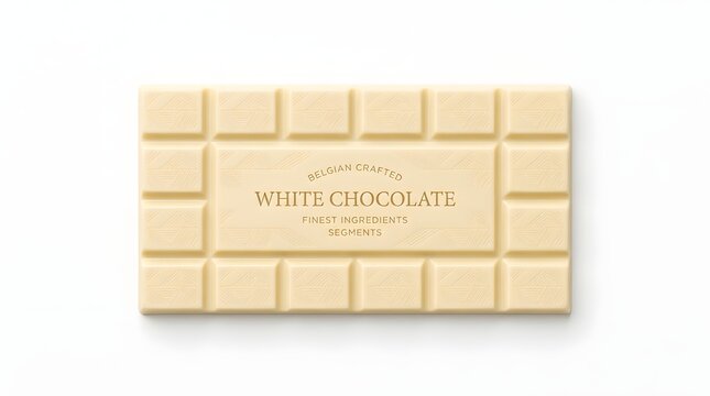 Belgian Crafted White Chocolate Bar