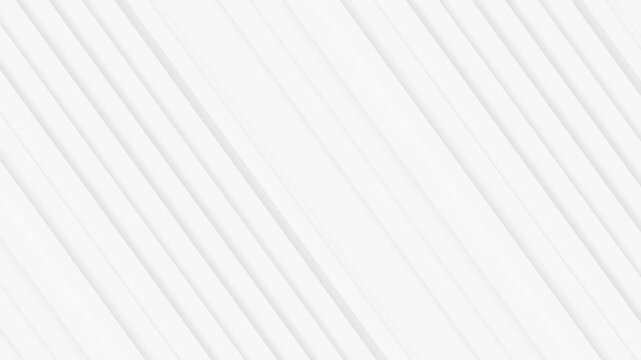 Minimal White Diagonal Stripes Moving Across A Bright Abstract Background,  Clean Modern Texture For Presentations, Branding, Commercial Projects, And Elegant Visual Designs.
