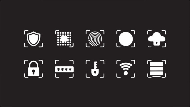 Vector icon sheet of various tools for construction and industry work