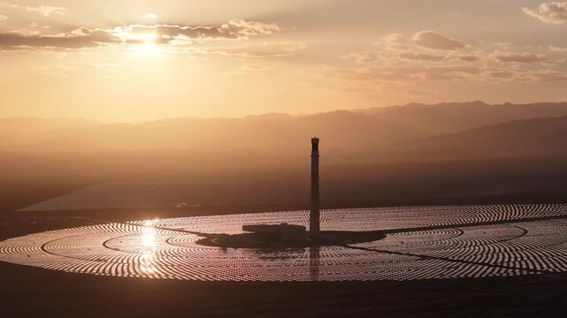 The Solar Oasis: A Hybrid CSP and PV Power Complex