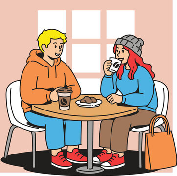 Autumn Coffee Date