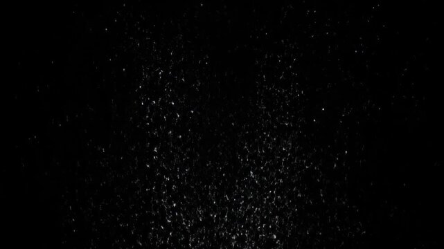 Black background with sequin special effects material, gold particle dynamic background