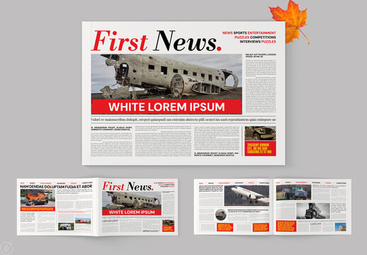 Modern Newspaper Template