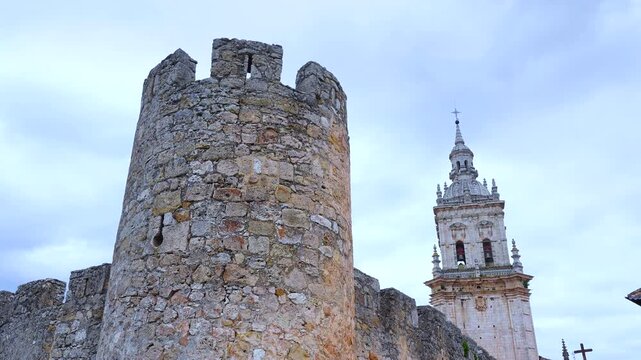 Cathedral of the Assumption of El Burgo de Osma in the Municipality of El Burgo de Osma, Province of Soria, Castile and Le&oacute;n, Spain, Europe