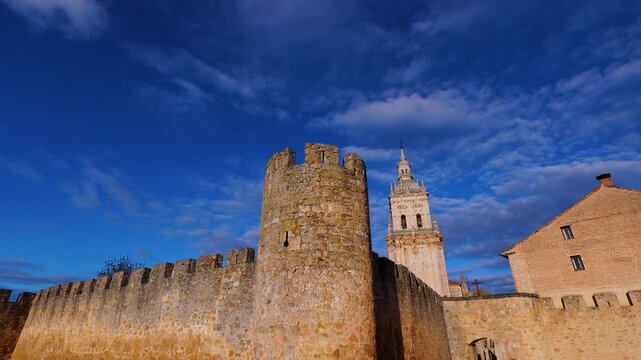 Cathedral of the Assumption of El Burgo de Osma in the Municipality of El Burgo de Osma, Province of Soria, Castile and Le&oacute;n, Spain, Europe