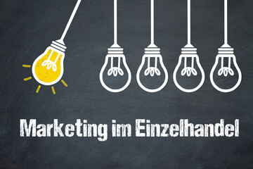 Fototapeta premium Marketing im Einzelhandel 