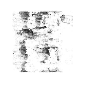 Distressed Grunge Brush Stroke Texture Black White Worn Rugged Ink Smudge Corner Digital Stamp Abstract

