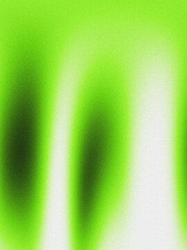 noisy Gradient green and white background with dark oval shapes with transition abstract colorful texture pattern design blurry smooth visual effect grainy