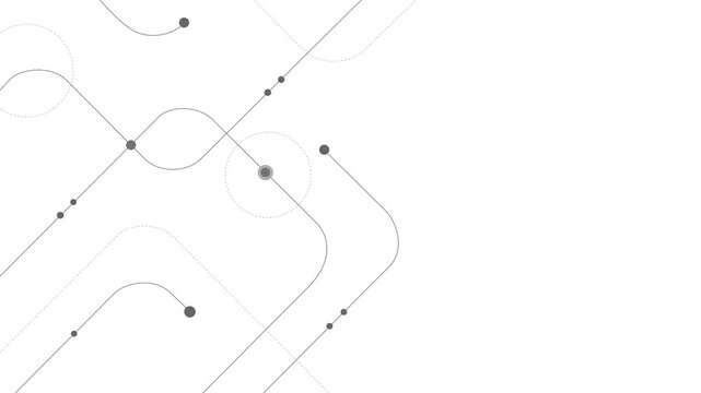 Abstract geometric connect lines and dots.Simple technology graphic background.Illustration Vector design Network and Connection concept.