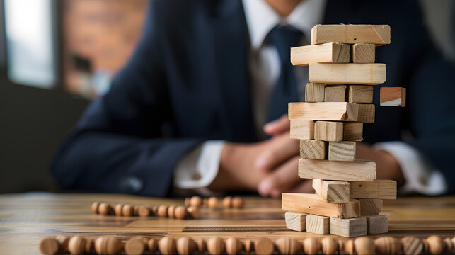 Business professionals discussing leveraged investment risks for financial growth and strategic planning, Financial saving growing business successful