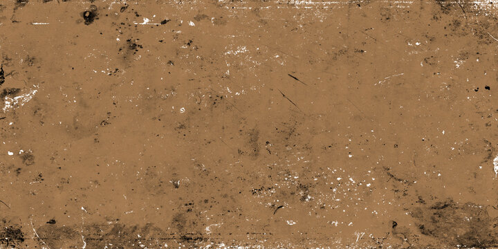 Brown Distressed Texture with Scratches, Stain, and Worn Surface Details. Ideal for Posters, Branding, Overlays, Packaging, Banners and Rustic Background Designs.