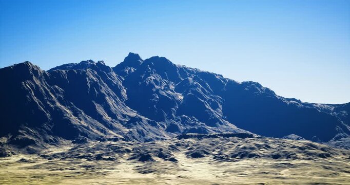 dramatic rocky ridge under crisp sky, cinematic silhouette with deep shadows and high contrast film location scouting vibe with textured slopes, sharp outlines