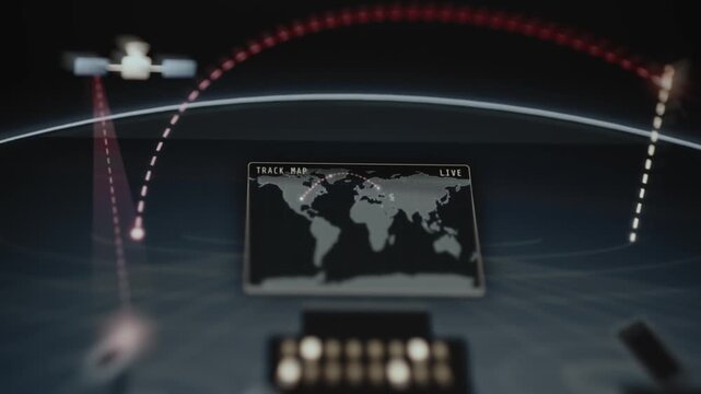 Satellite Interception and Global Command Simulation