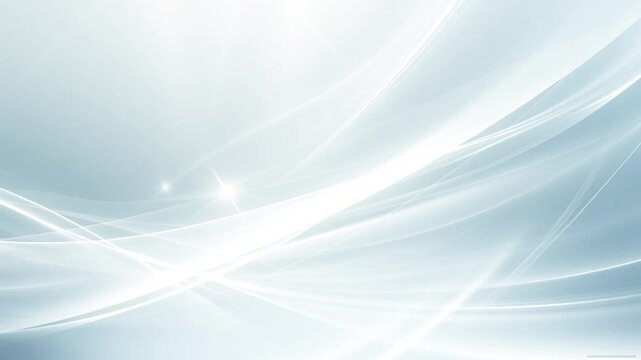 Clean modern abstract motion background with flowing translucent waves