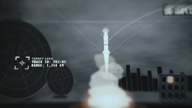 Missile Target TRJ 05 at 1248 KM