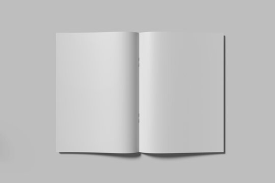 Magazine Blank Mockup Magazine