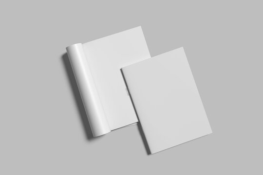 Magazine Blank Mockup Magazine