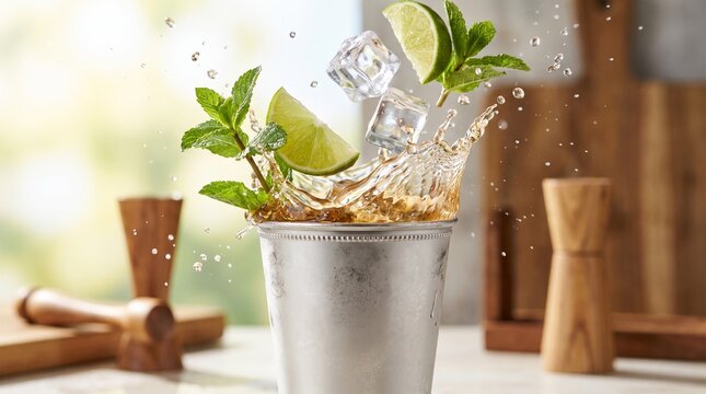 Mint Julep Cocktail tion