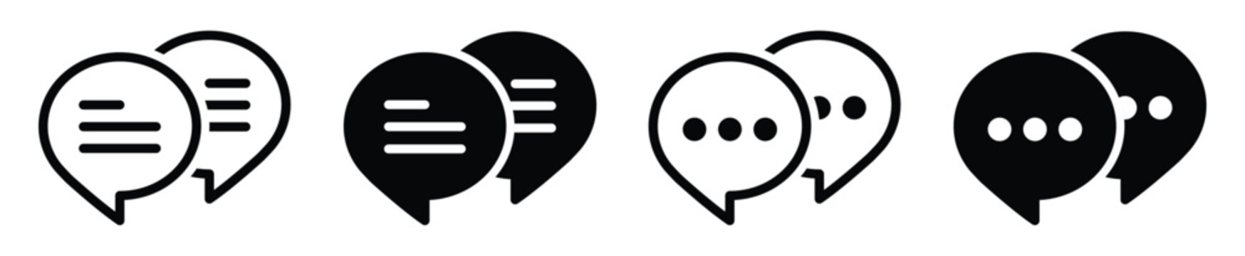 Text message icon vector illustration