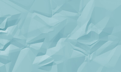 Obraz premium Abstract crumpled paper texture background in light blue color
