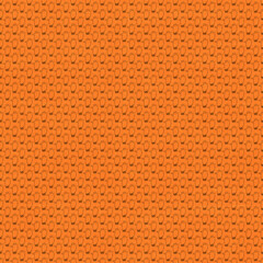Obraz premium Tiny ghost seamless pattern on textured orange background. Cute Halloween repeat design perfect for fabric, wallpaper, wrapping paper, stationery and seasonal crafts.