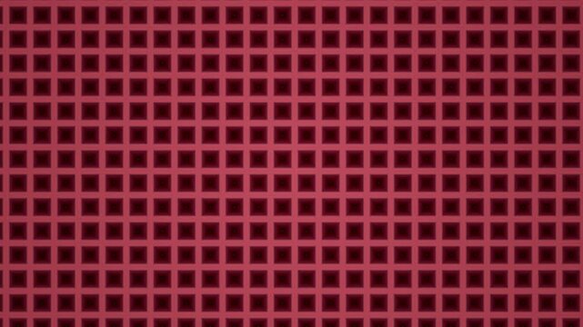 A red grid pattern forms an ideal background for seamless looping video projects