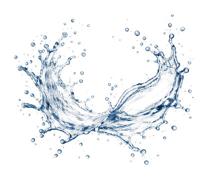 PNG Dynamic splash of fresh water