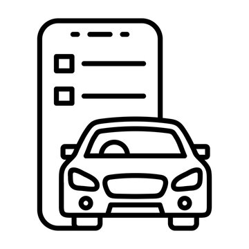 Vehicle Registration Icon