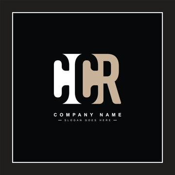 CCR Initials Logo - Vector Logo Template for Initial Letters C, C and R