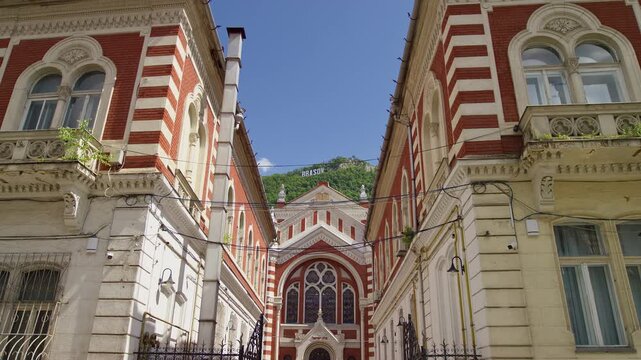 Historic Beth Israel Synagogue in Brasov Romania