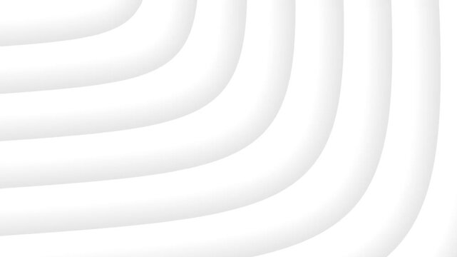 Abstract white curved shapes layered in sequence against a black background with subtle lighting