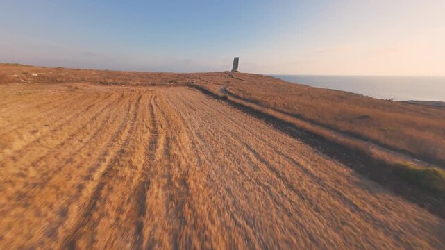 Torre del Serpente - Otranto - Salento - Puglia - volo con drone FPV