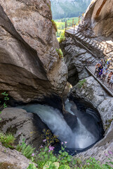 Trummelbach Falls, Switzerland © Amanjot